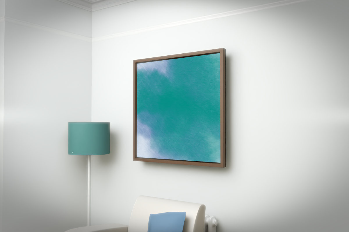 Interlocking Veils · white right context room view
