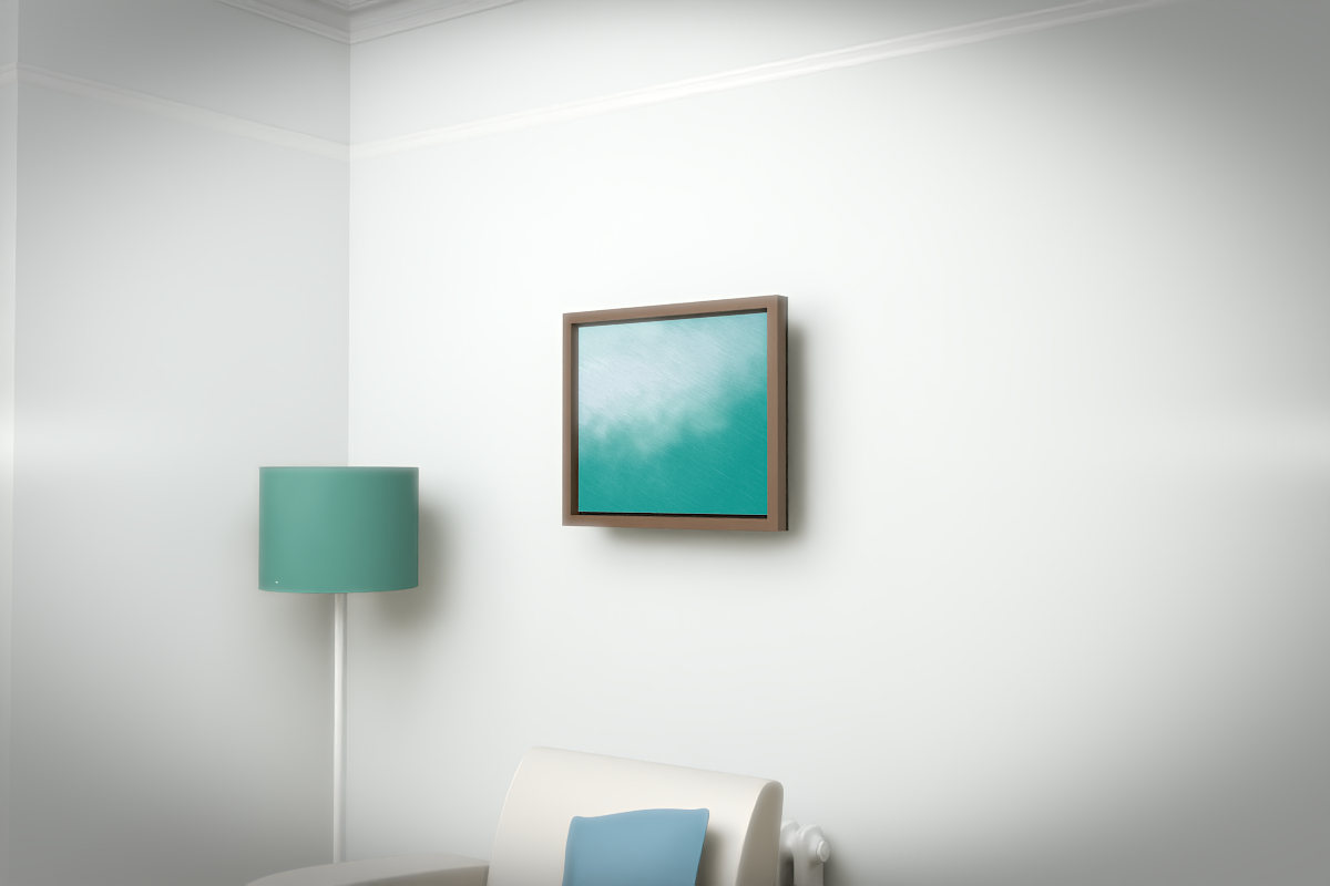 Diagonal Breath · white right context room view