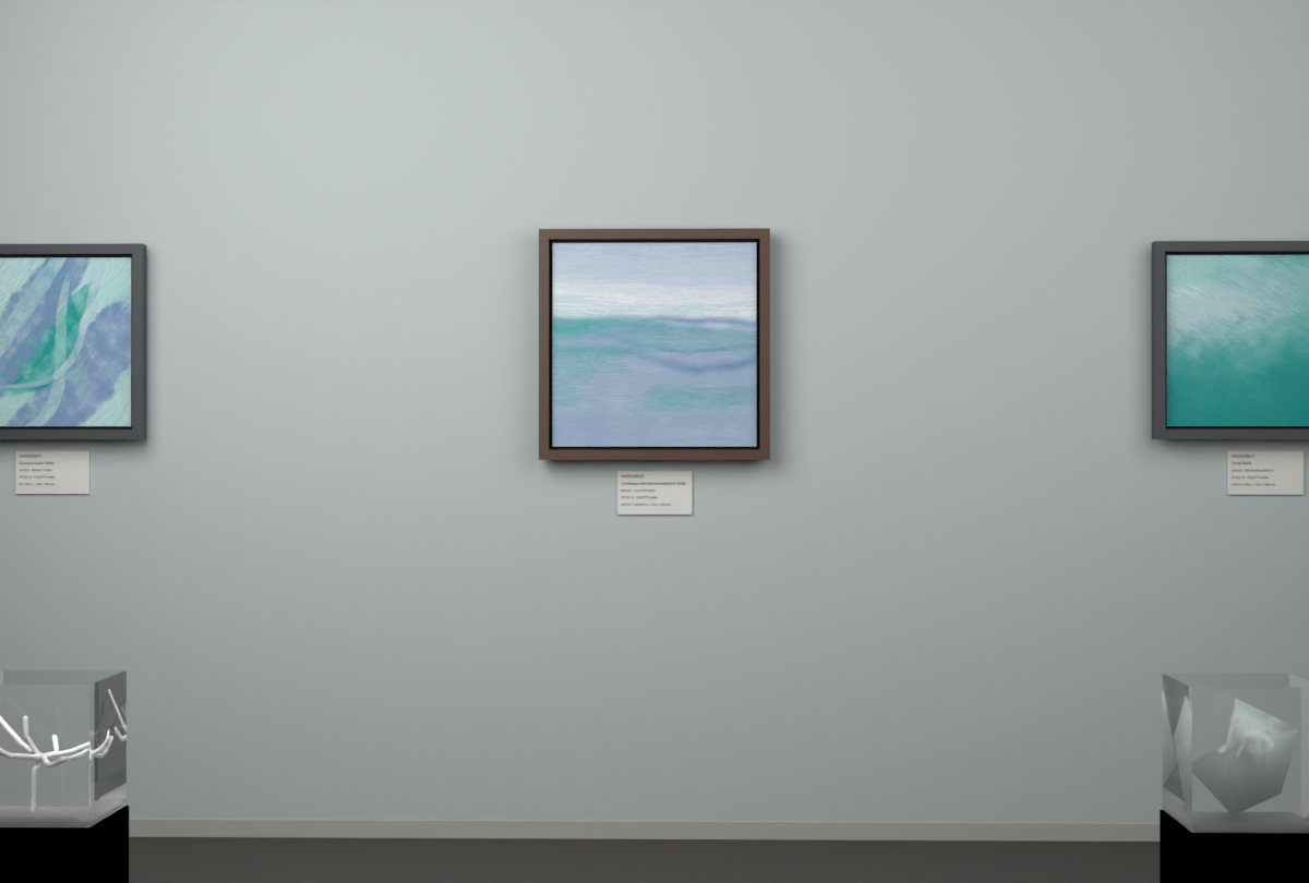 Low Estuary · gallery context room view