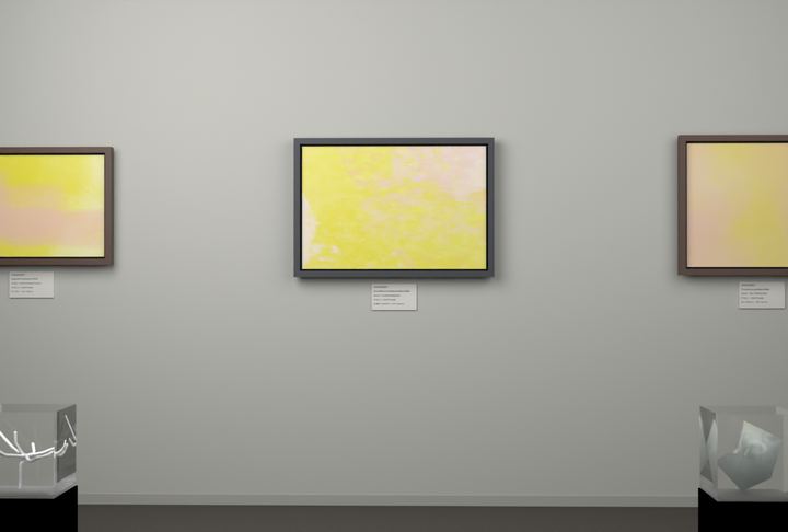 Layered Abrasions — Scumbled or broken-surface fields, palette 45