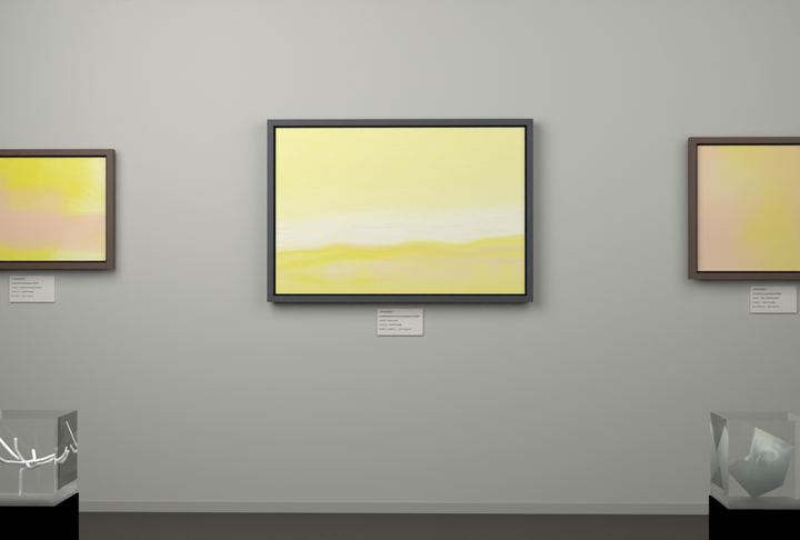 High Haze — Landscape-derived atmospheric fields, palette 45