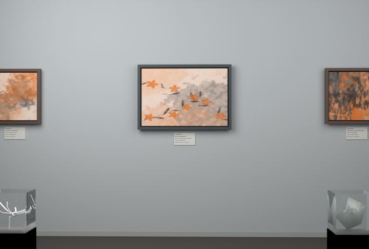 Botanical Night Blossoms — Botanical composition, palette 46