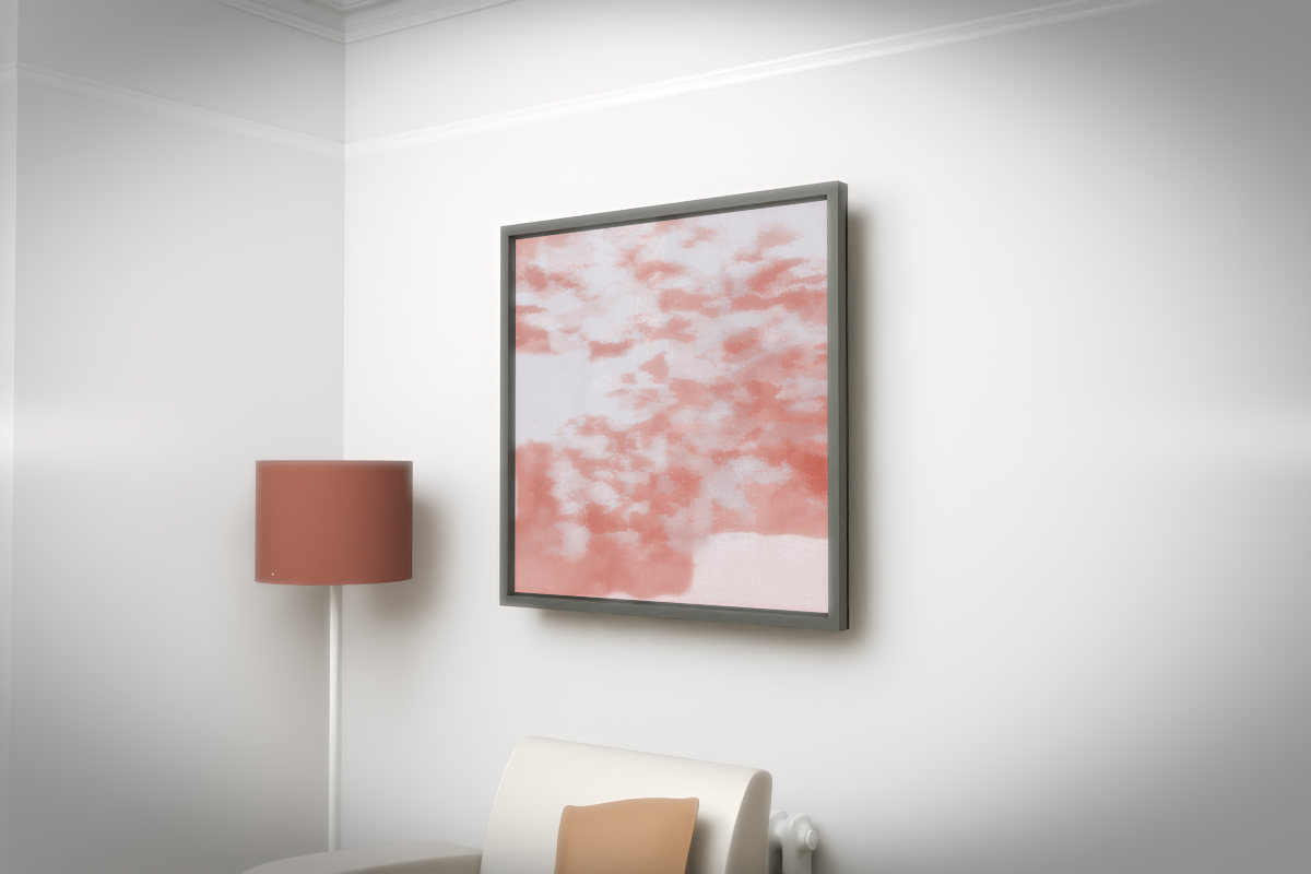 Cross-Rubbed Surface · white right context room view
