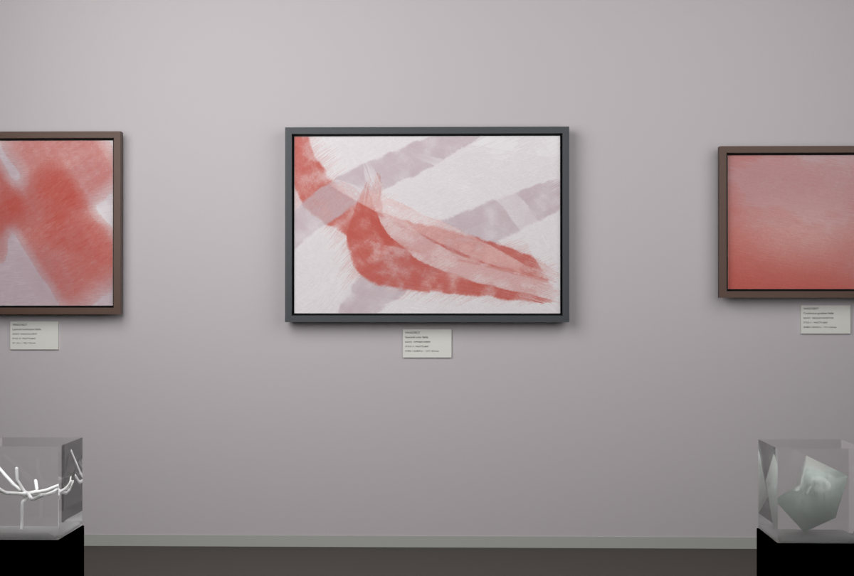 Opposed Sweeps · gallery context room view