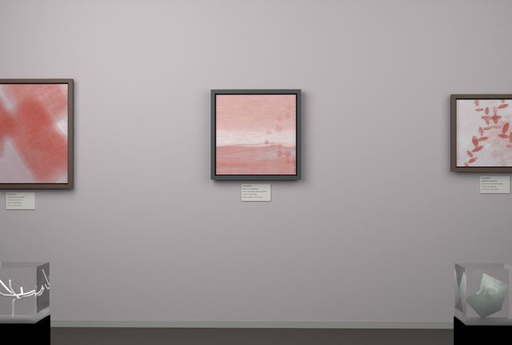 High Haze · Ginkgo Far Bank — Botanical composition, palette 47