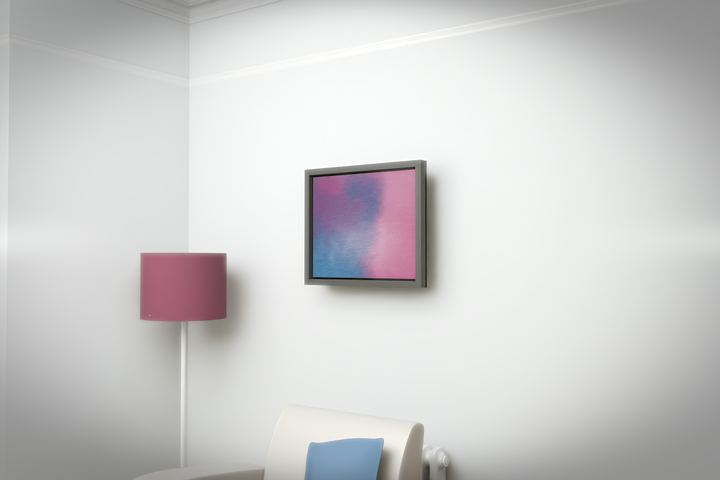Luminous Crossing — Continuous-gradient fields, palette 48