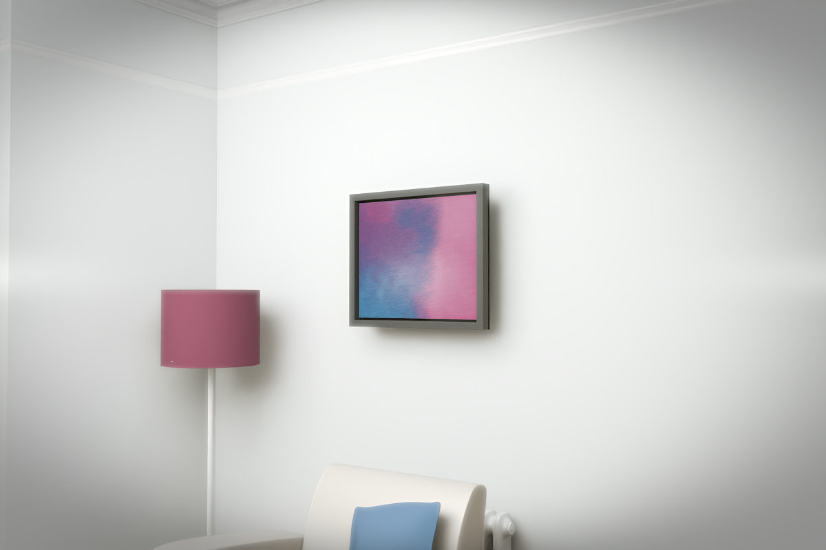 Luminous Crossing · white right context room view