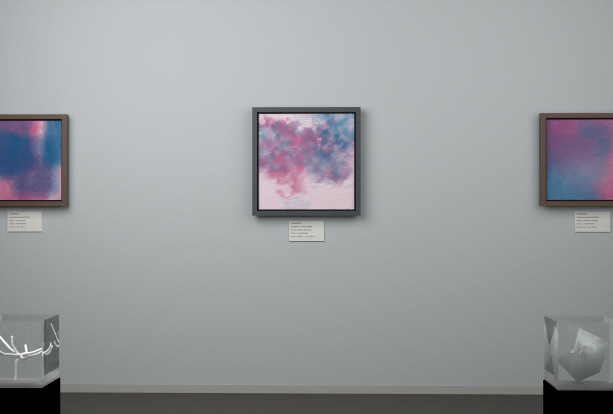 Encroaching Mist · gallery context room view
