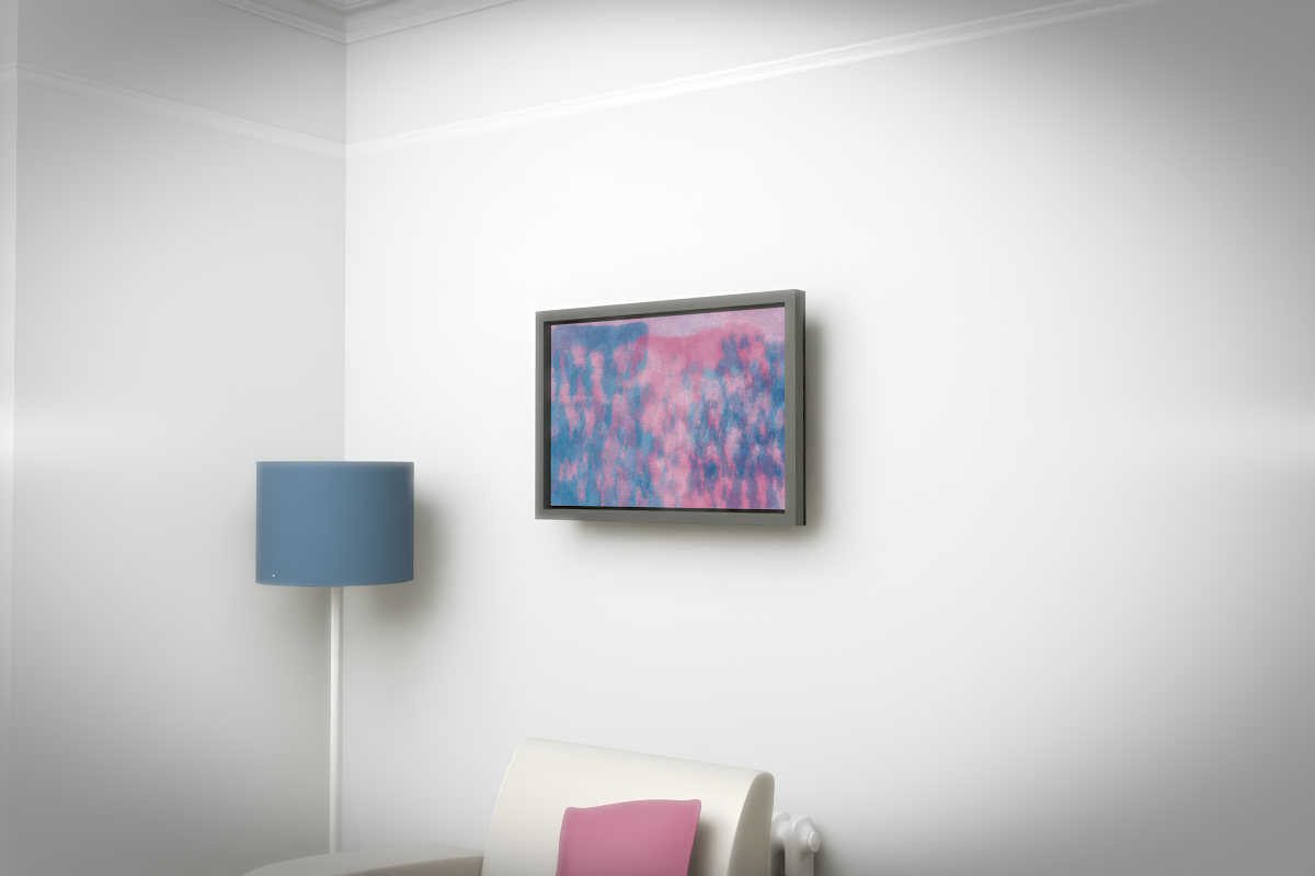 Vertical Scrapes · white right context room view