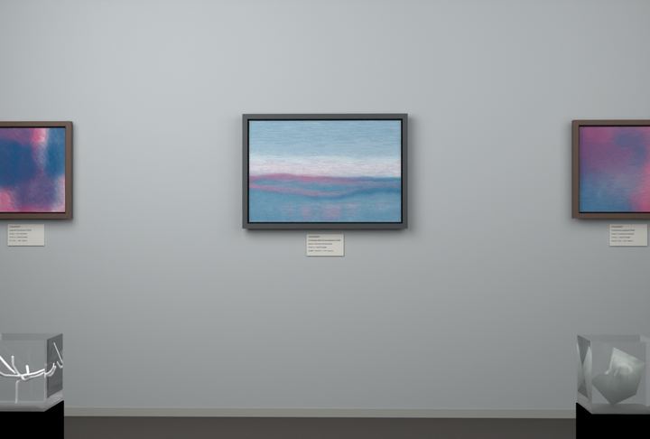 Broken Distant Bank — Landscape-derived atmospheric fields, palette 48