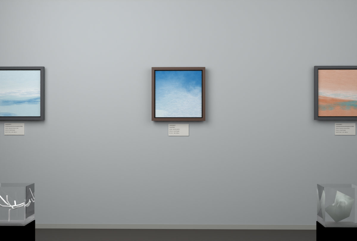 Central Depth · gallery context room view