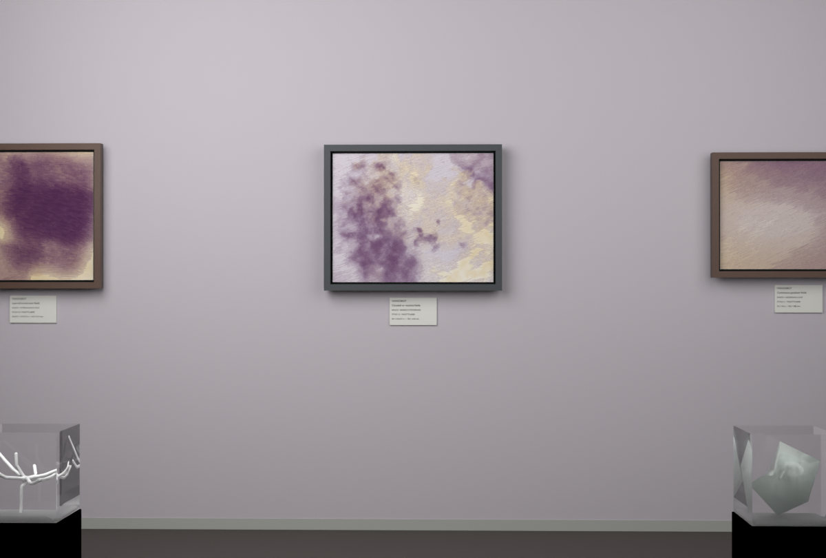 Banked Atmosphere · gallery context room view