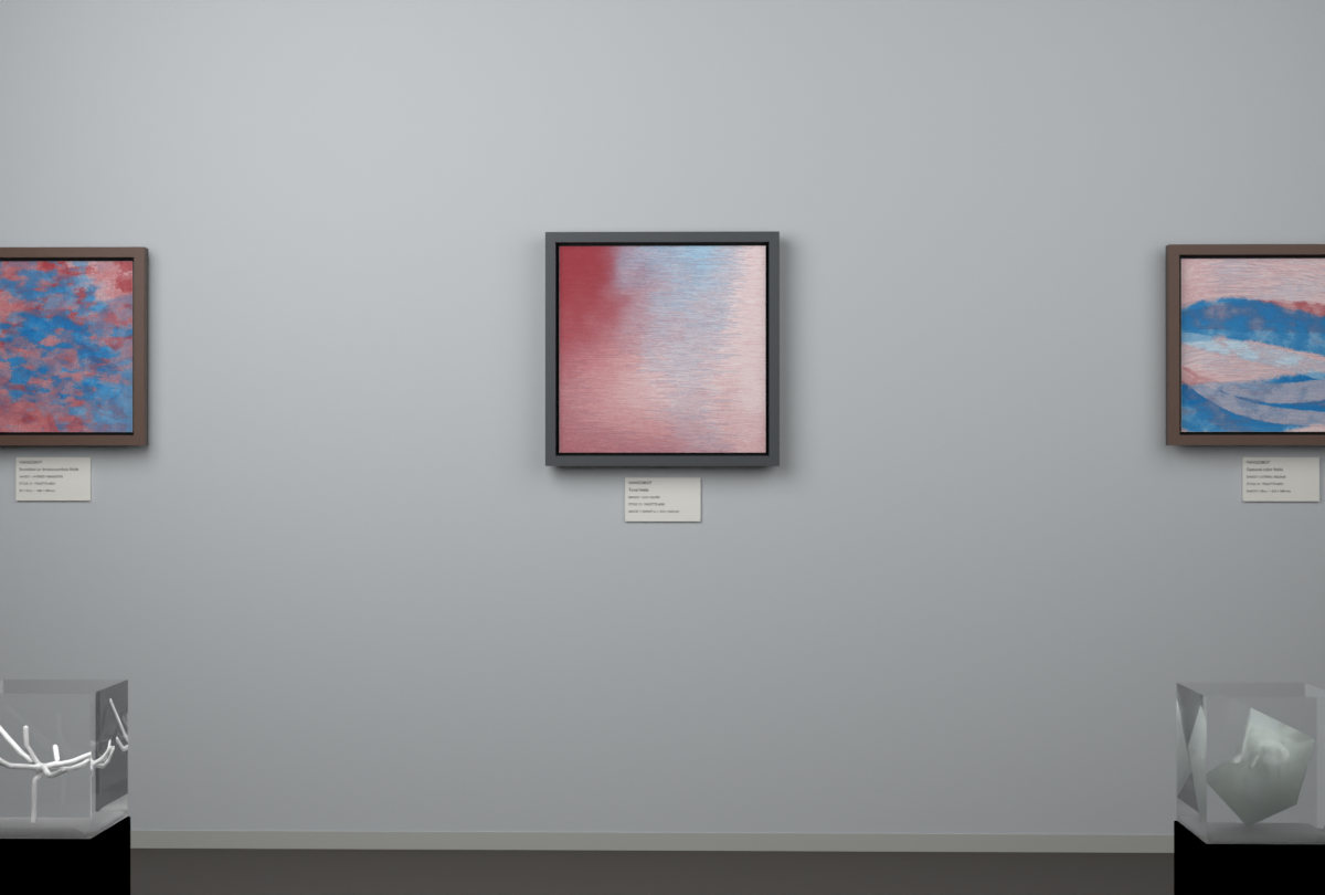 Low Glow · gallery context room view