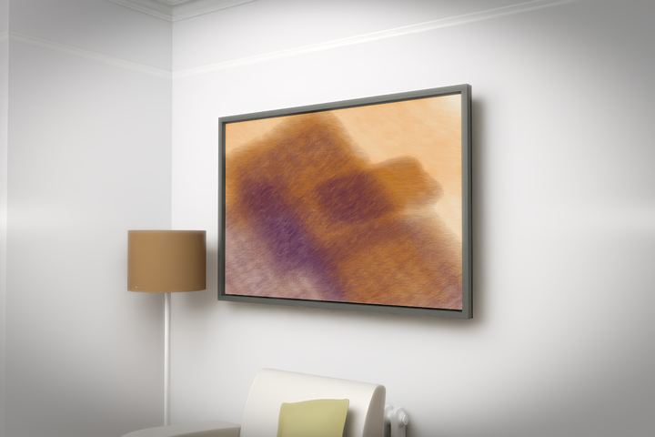 Diagonal Drift — Layered translucent fields, palette 53