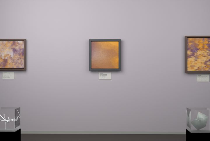 Oblique Transition — Continuous-gradient fields, palette 53