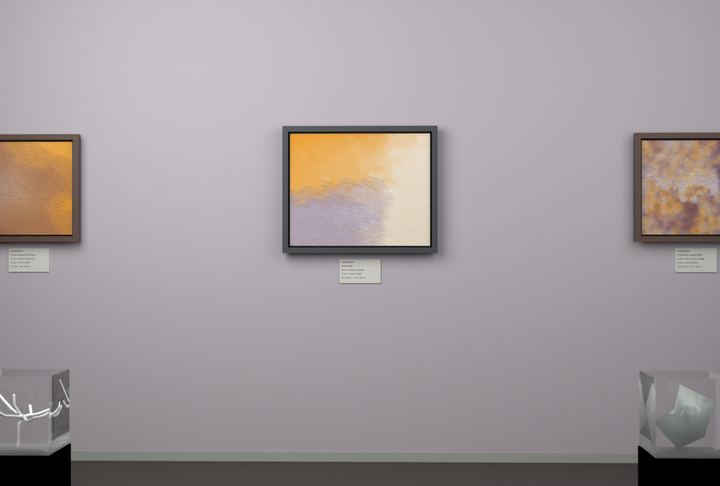 Edge-Lit Chamber — Tonal fields, palette 53