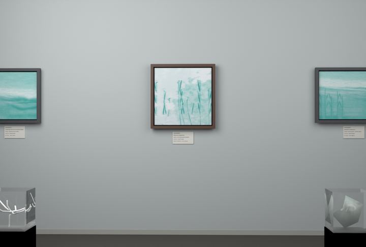 Botanical Reed Crossing — Botanical composition, palette 54