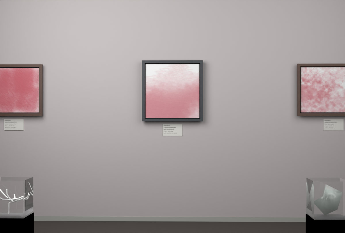 Off-Centre Pool · gallery context room view