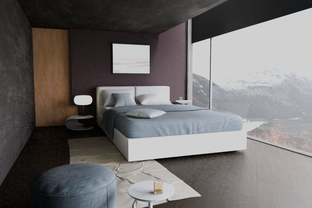 Shallow Tidal Planes · over bed room view