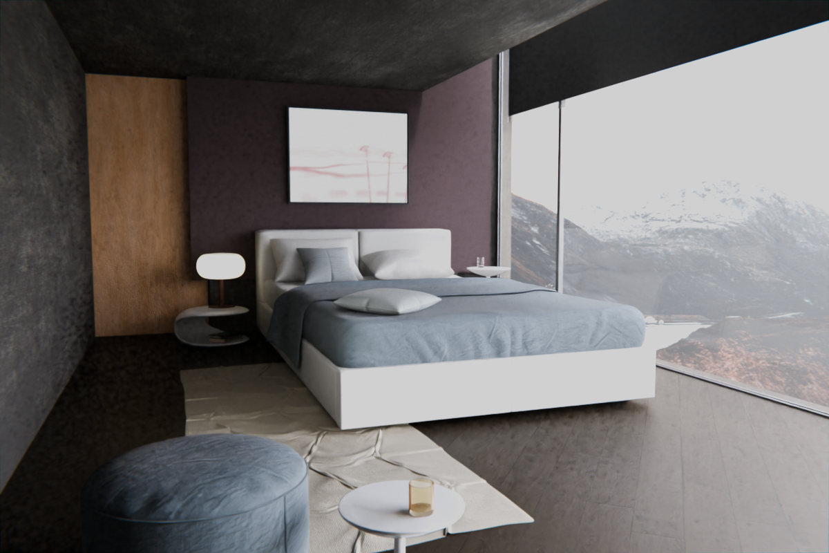 Broken Distant Bank · Distant Seed Bank · over bed room view