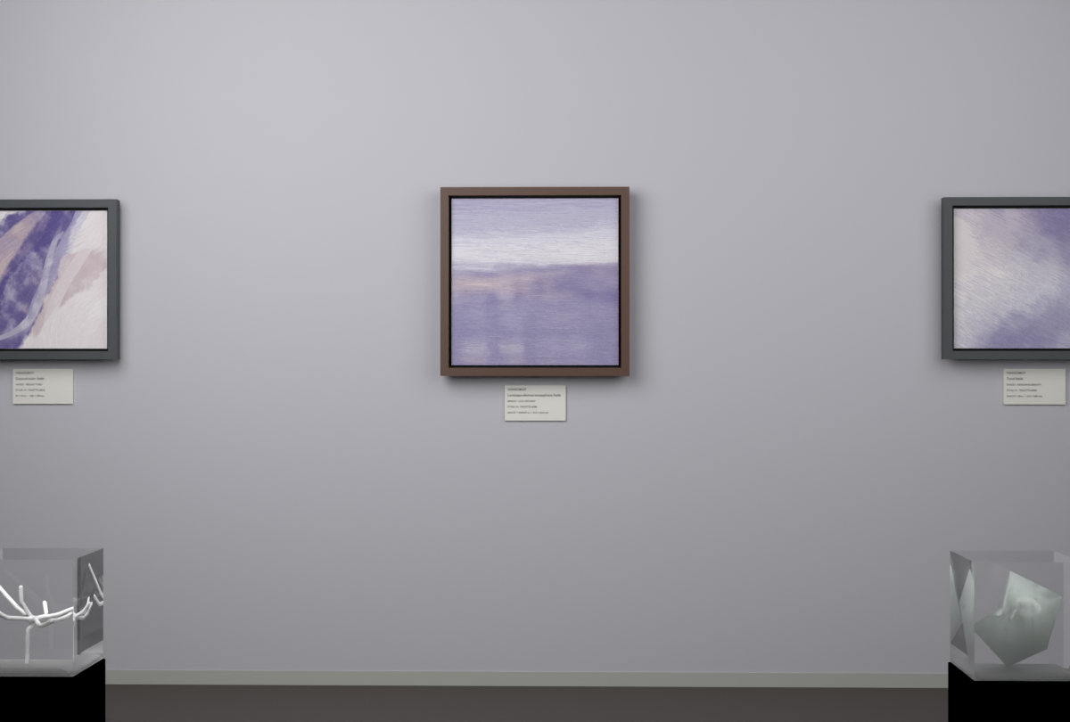 Low Estuary · gallery context room view
