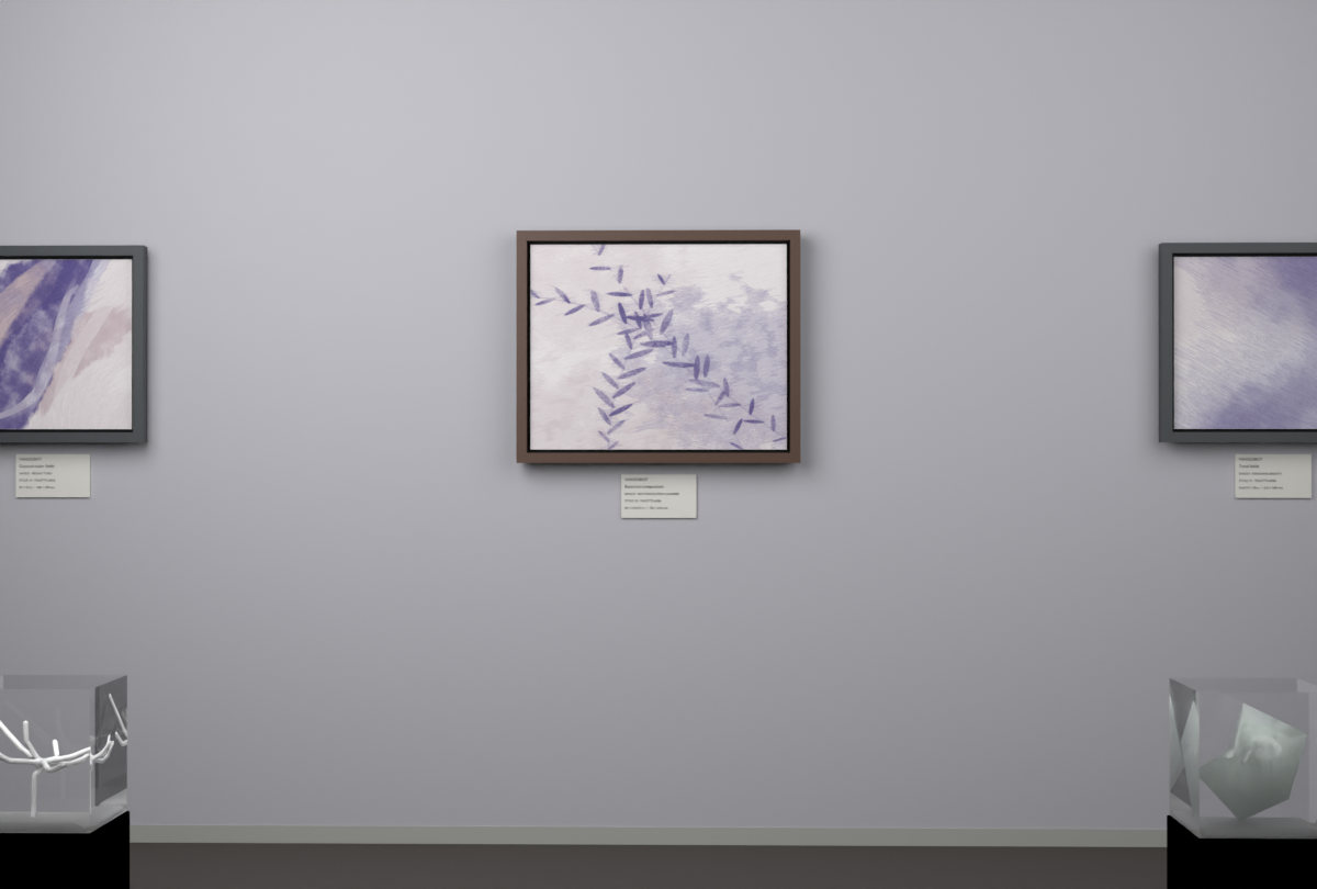 Botanical Fern Chamber · gallery context room view
