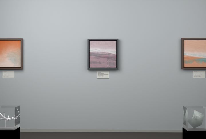 Receding Shore · Morning Reed Bank — Botanical composition, palette 57