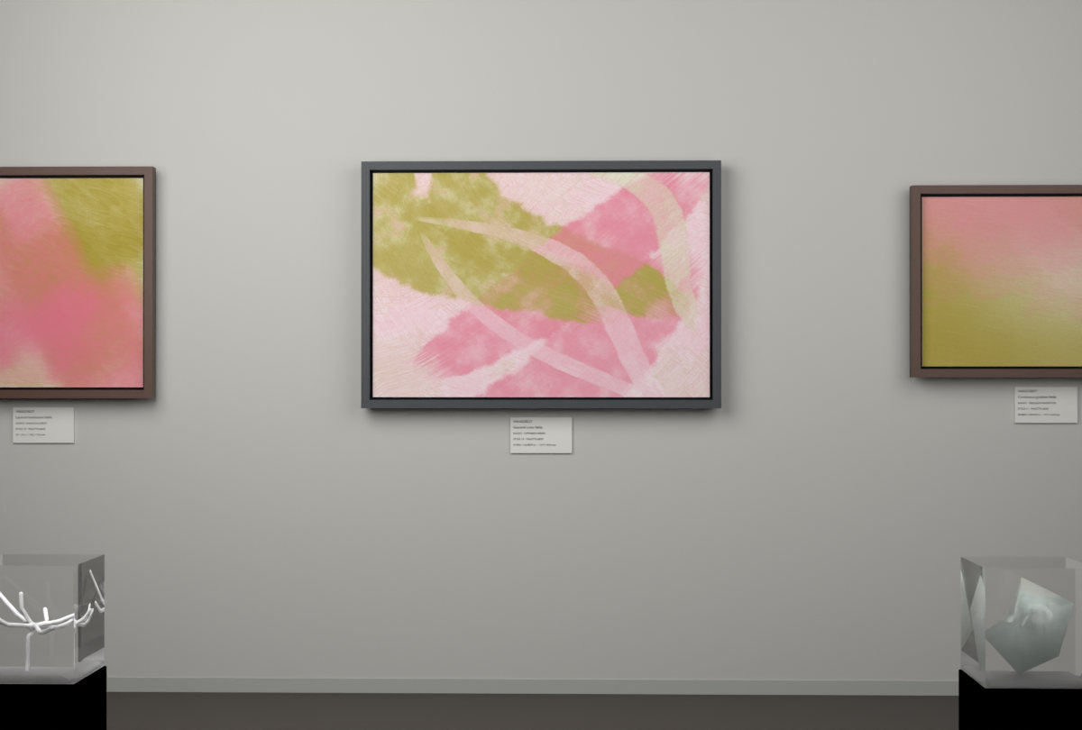Opposed Sweeps · gallery context room view