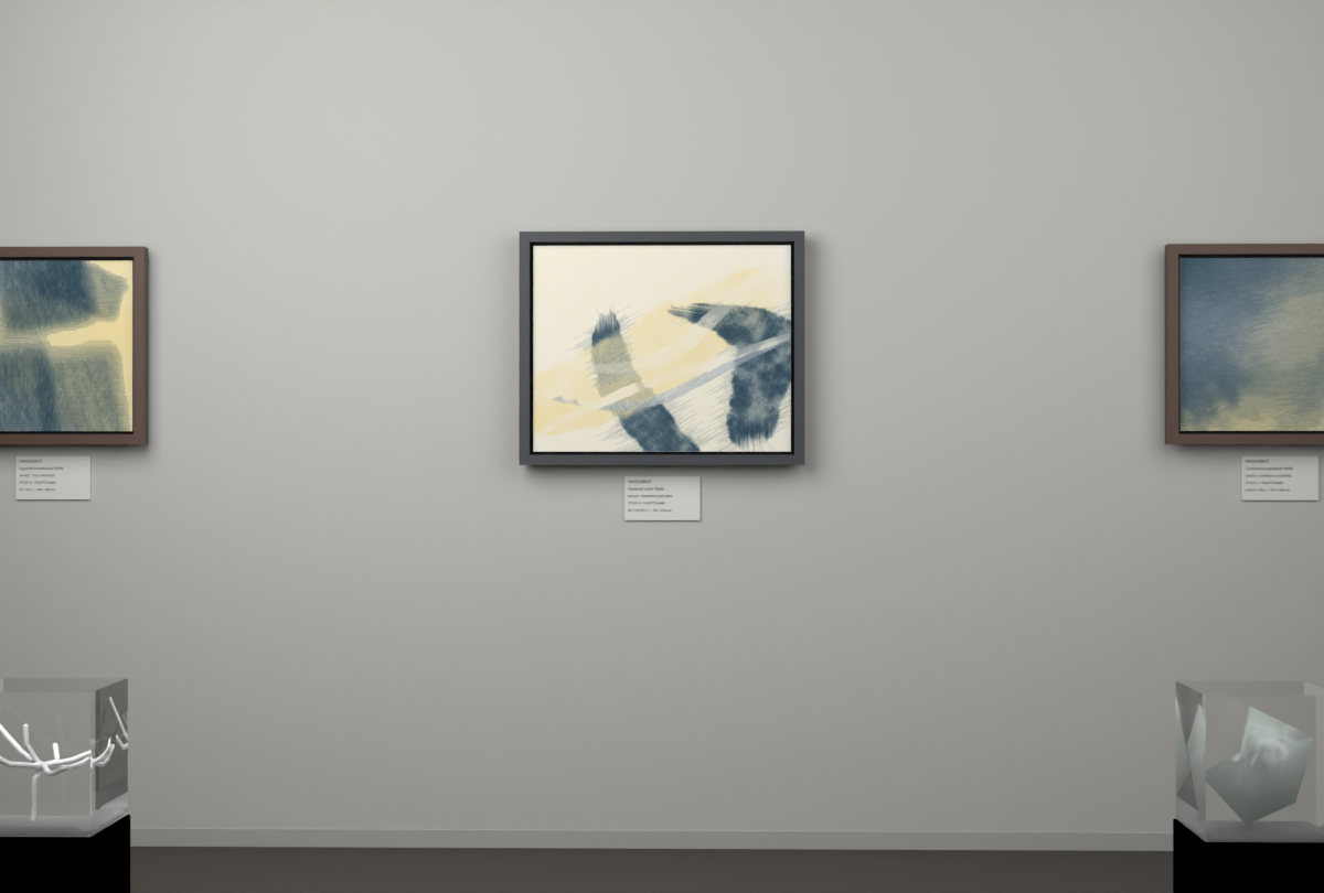 Crossing Gestures · gallery context room view