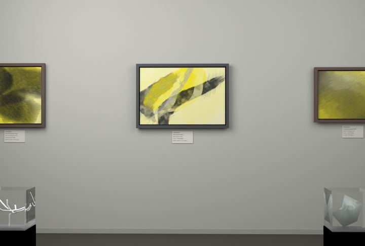 Broad Turn — Gestural color fields, palette 62