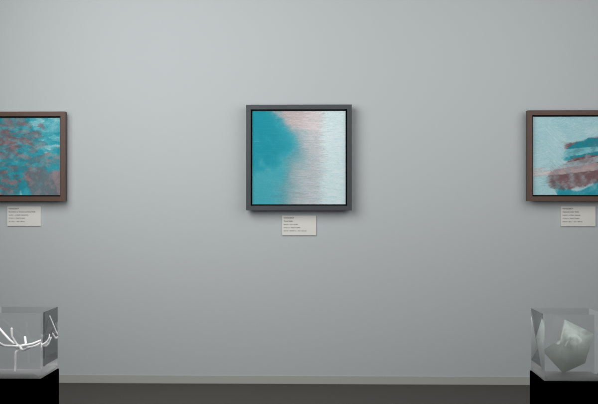 Low Glow · gallery context room view