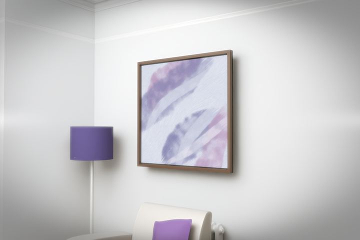 Rising Arc — Gestural color fields, palette 64