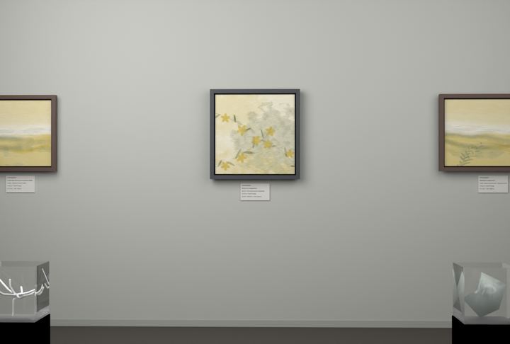 Botanical Night Blossoms — Botanical composition, palette 66