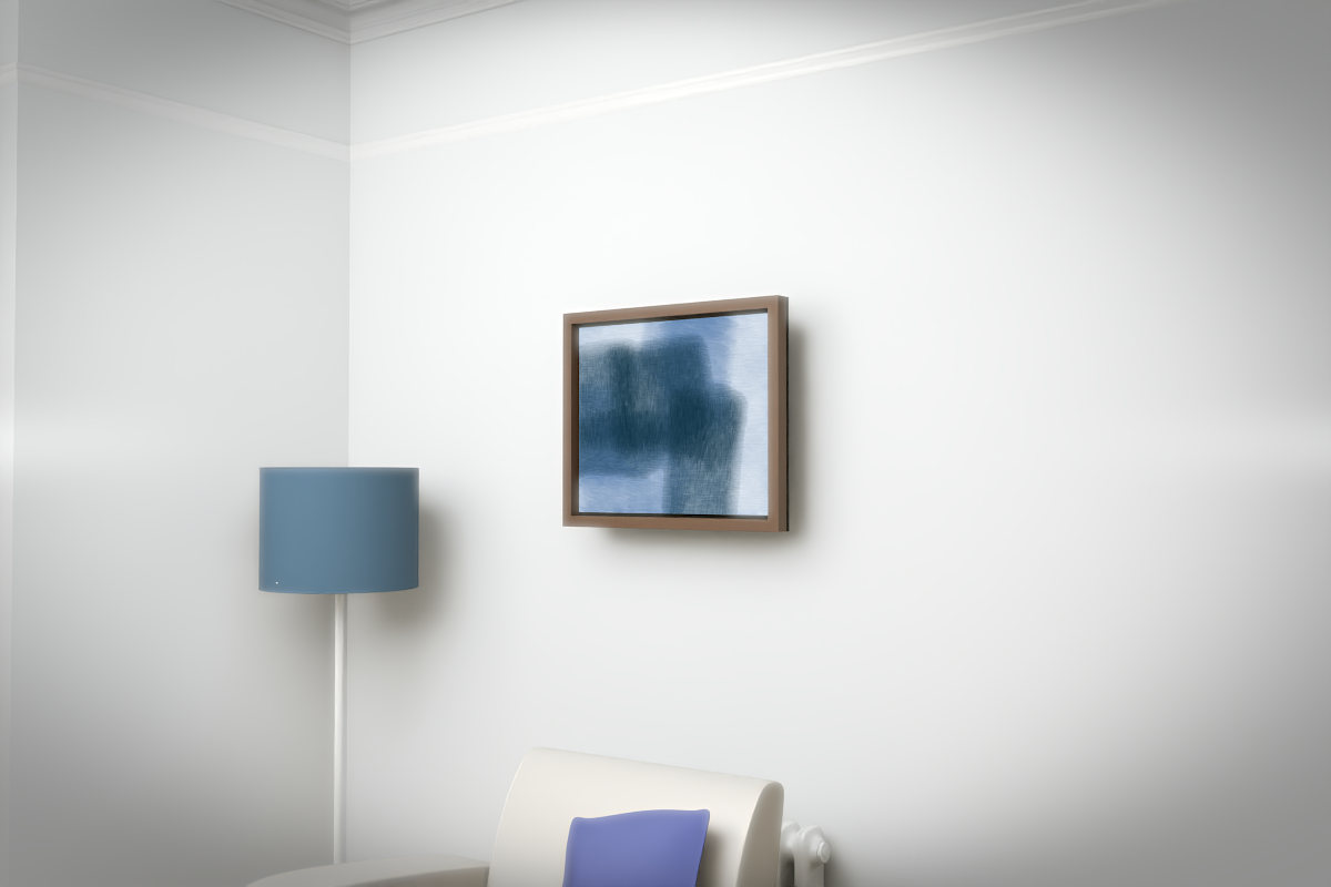 Interleaved Veils · white right context room view