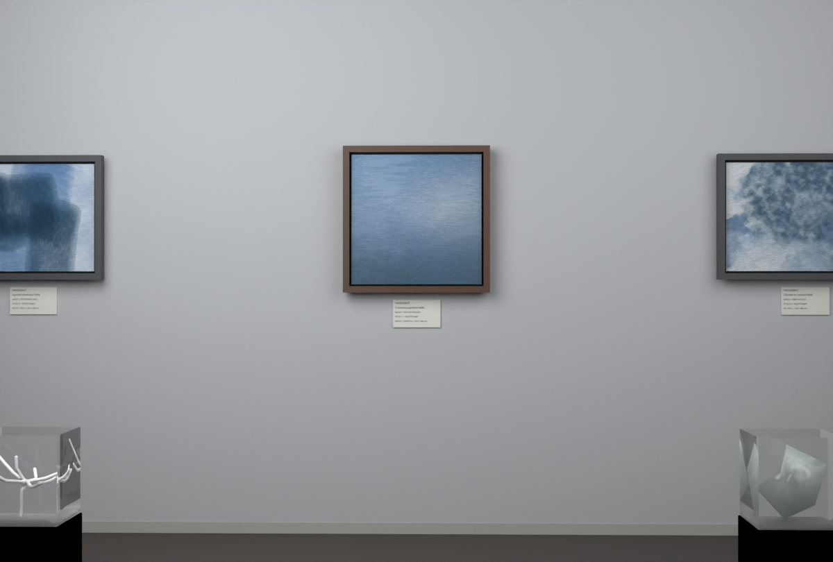 Off-Centre Pool · gallery context room view
