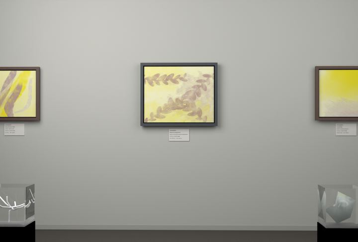 Botanical Canopy From Below — Botanical composition, palette 68