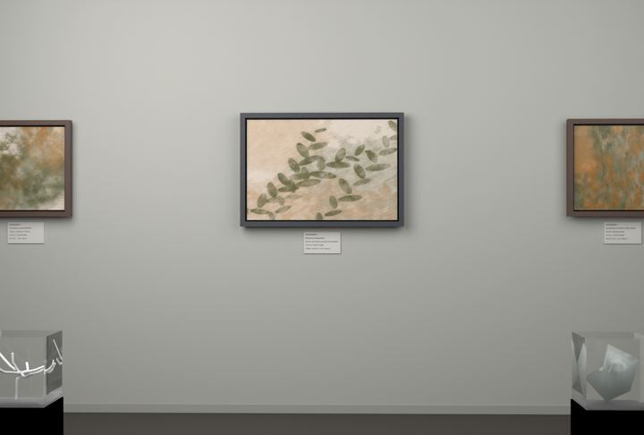 Botanical Underwater Garden — Botanical composition, palette 70