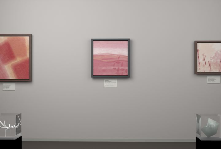 Low Estuary · Broad Leaves At Dusk — Botanical composition, palette 71