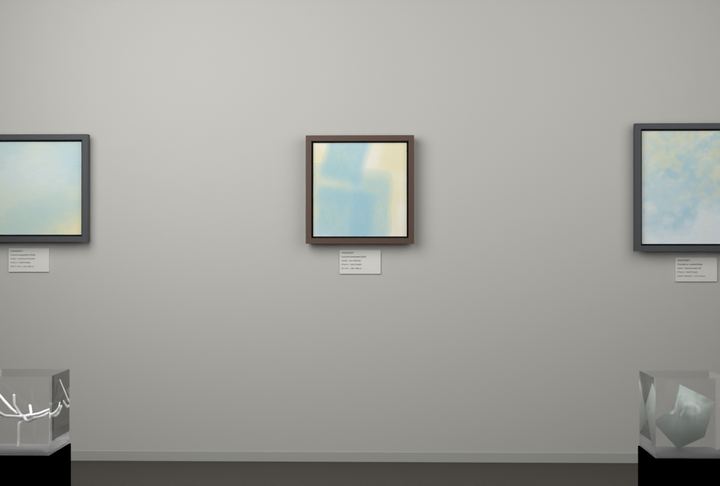 Tall Passages — Layered translucent fields, palette 72