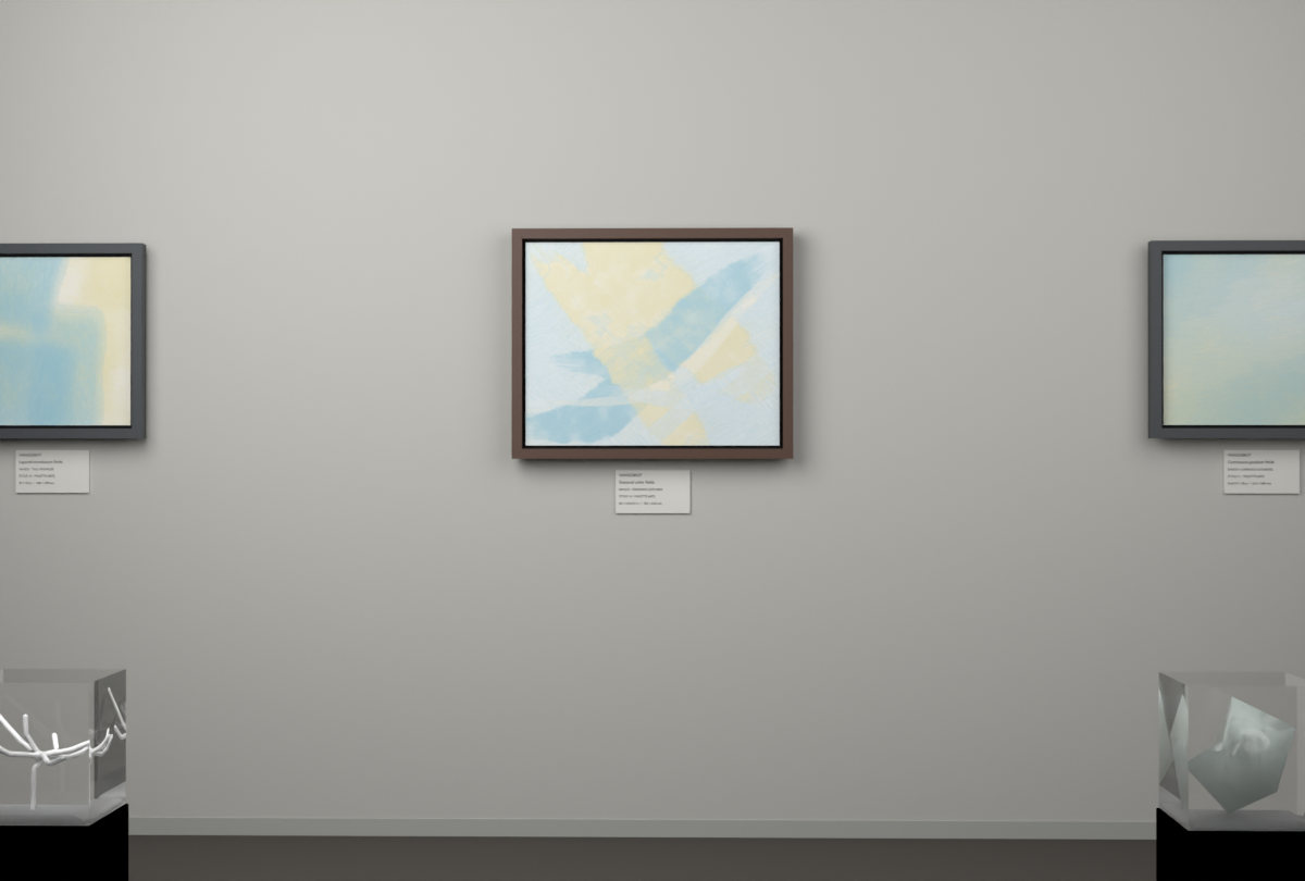 Crossing Gestures · gallery context room view