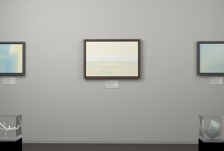 Broken Distant Bank — Landscape-derived atmospheric fields, palette 72