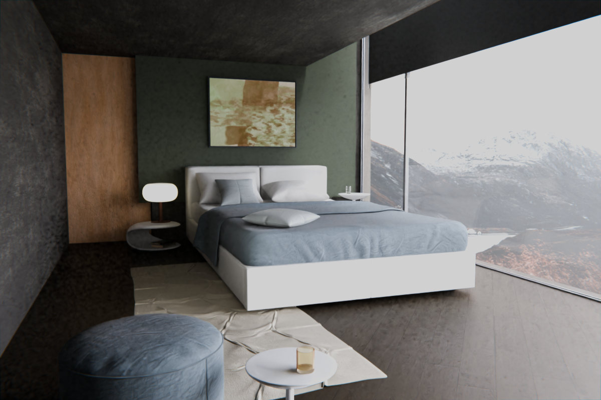 Lateral Erosion · over bed room view