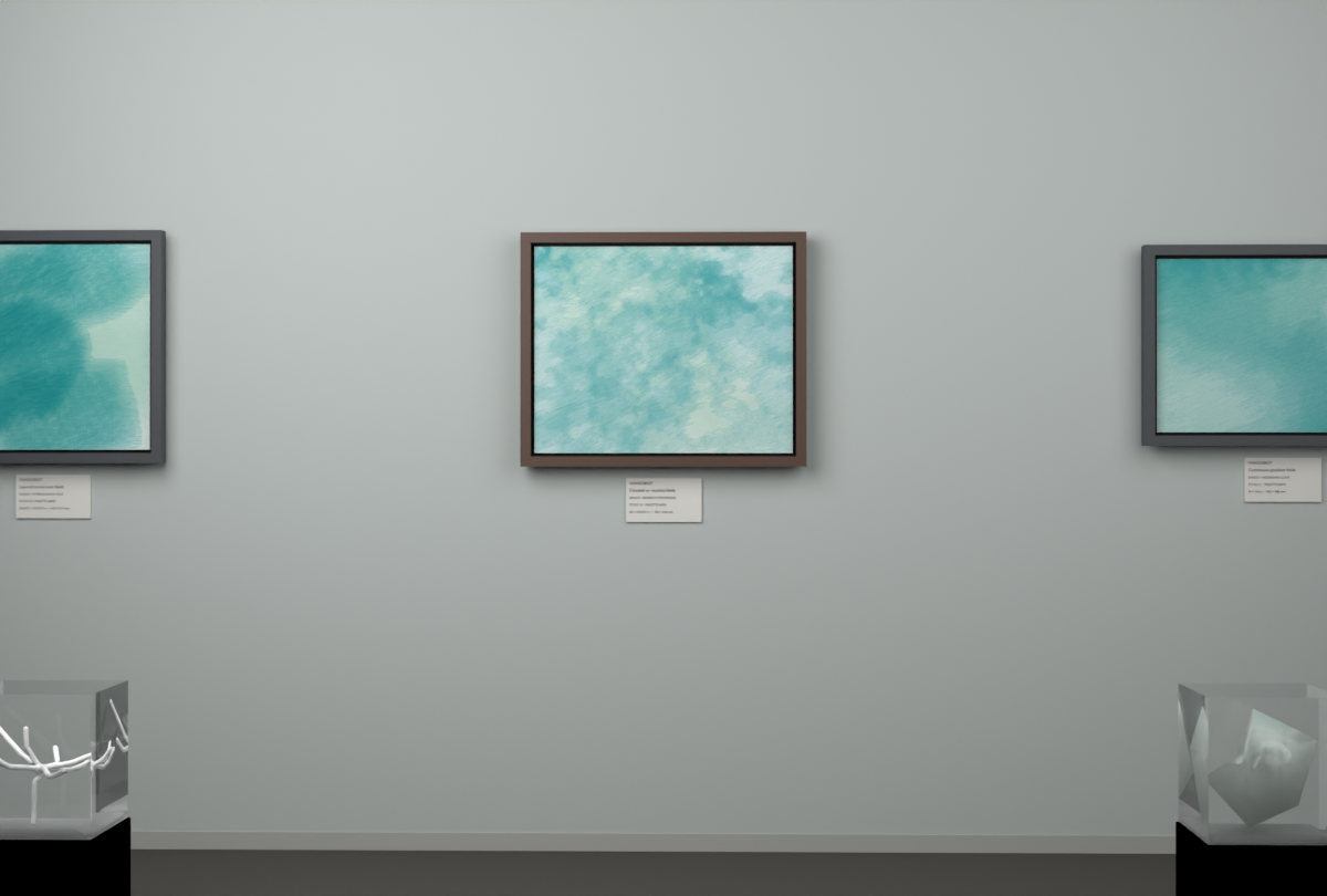 Banked Atmosphere · gallery context room view