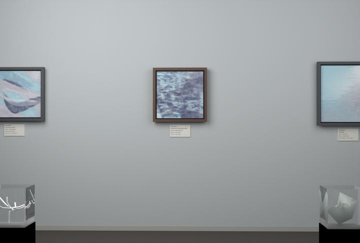 Layered Abrasions — Scumbled or broken-surface fields, palette 75