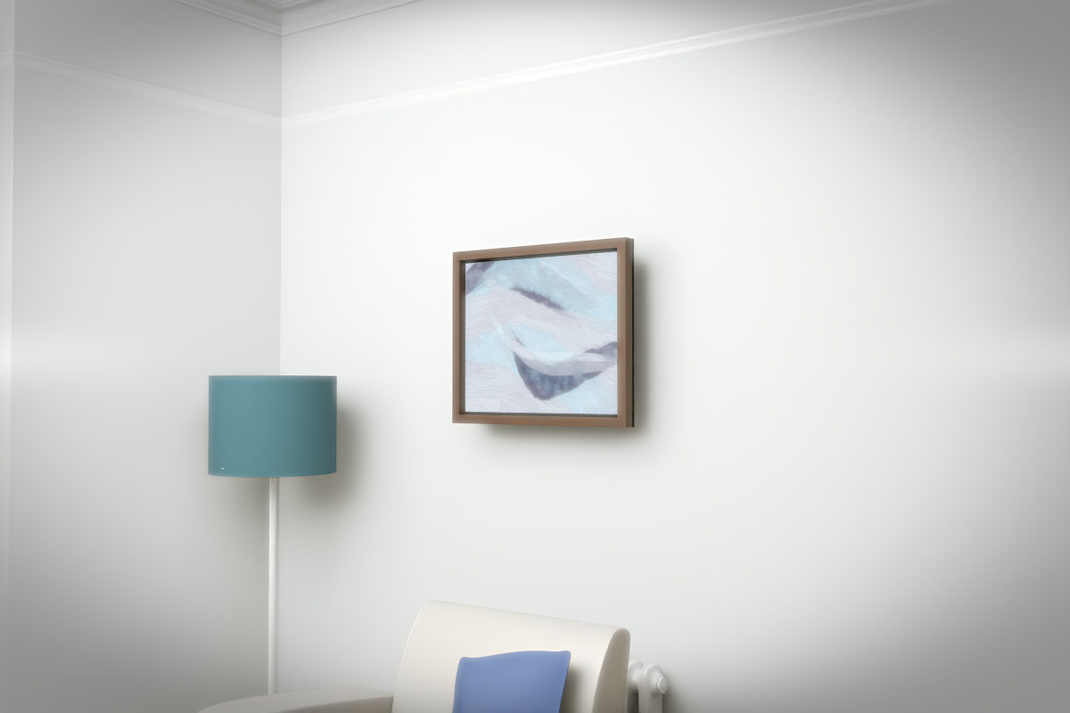 Lateral Release · white right context room view