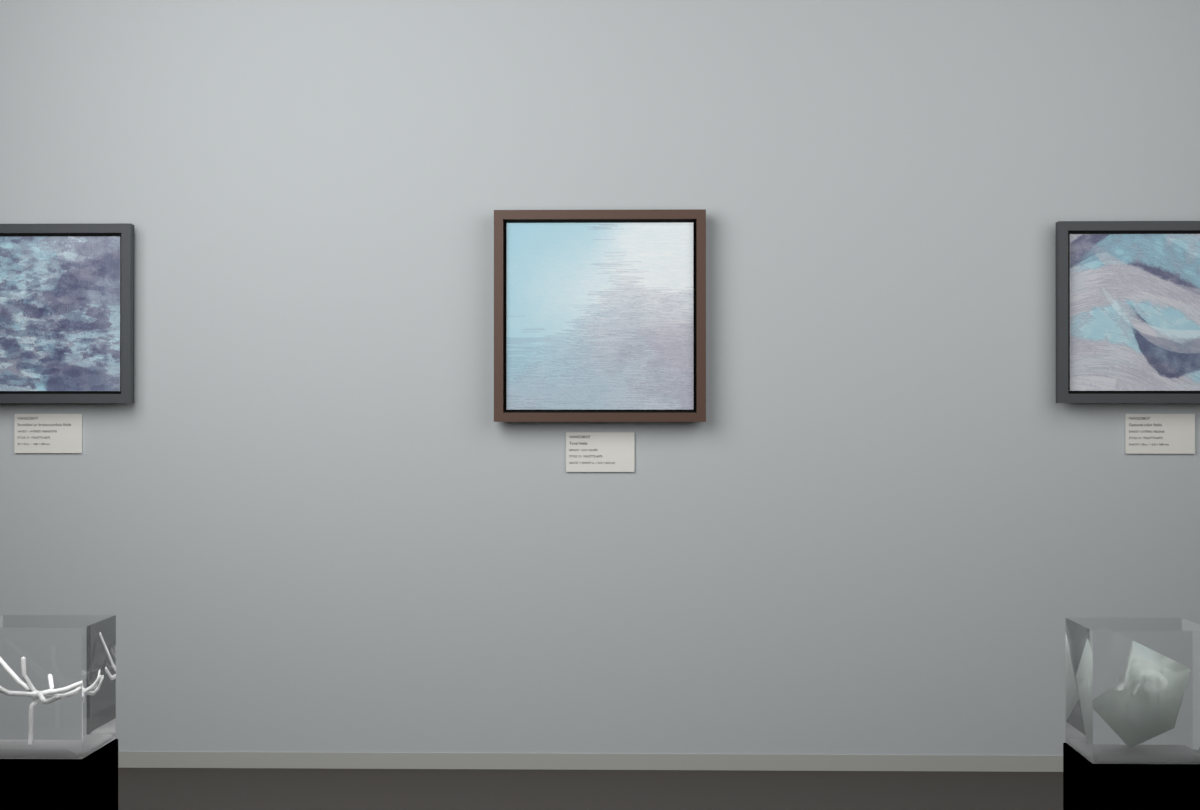 Low Glow · gallery context room view
