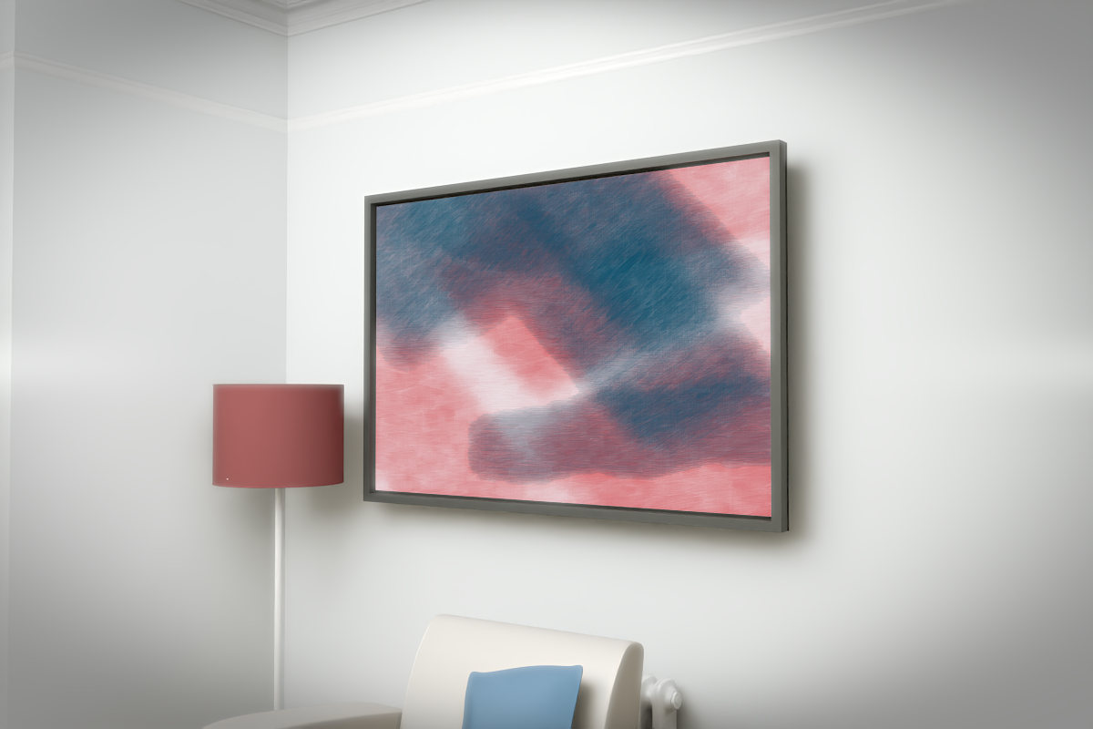 Diagonal Drift · white right context room view