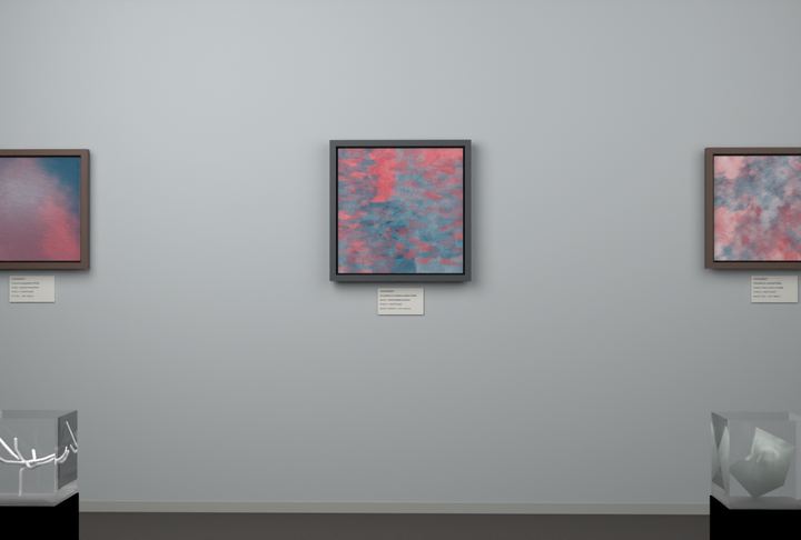 Cross-Rubbed Surface — Scumbled or broken-surface fields, palette 77