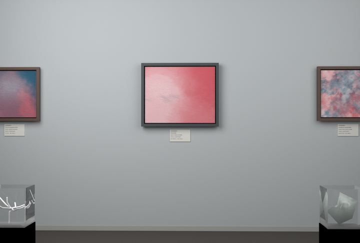 Edge-Lit Chamber — Tonal fields, palette 77