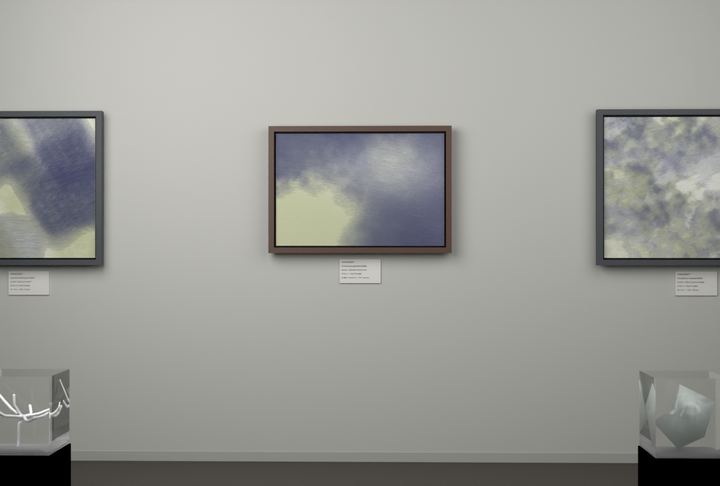Oblique Transition — Continuous-gradient fields, palette 83
